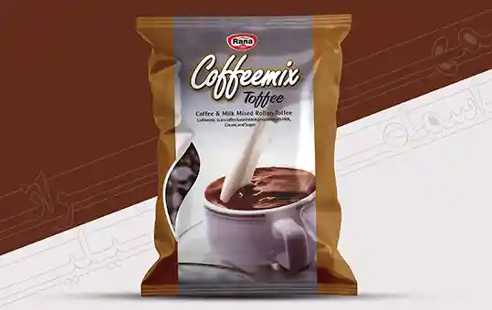 طراحی بسته بندی کافی میکس و قهوه