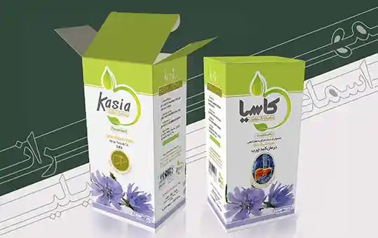 طراحی جعبه دارویی | داروی گیاهی رفع کبدچرب