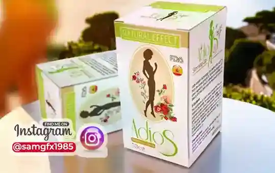 طراحی بسته بندی دارویی کپسول لاغری