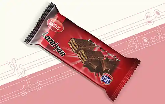 طراحی بسته بندی شکلات و ویفر